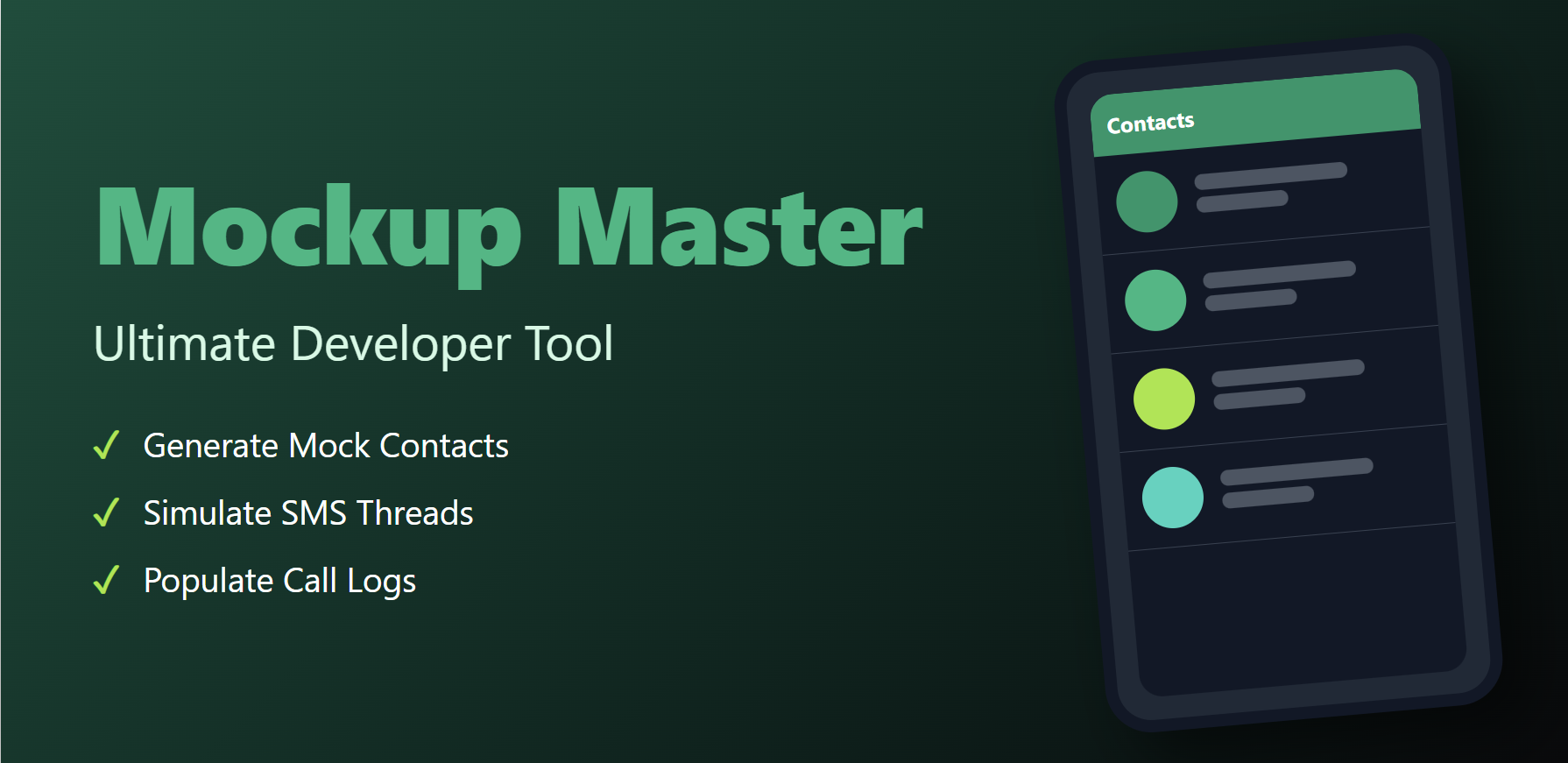 Mockup Master Feature Graphic